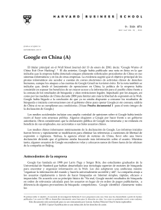 Google  en China
