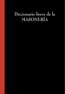 Diccionario breve de la Masonería
