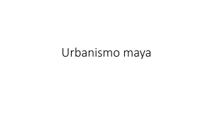 Urbanismo maya