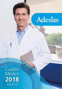 Cuadro médico Adeslas Madrid - CuadrosMedicos.com