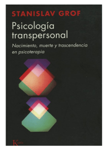 Psicología transpersonal - Stanislav Grof