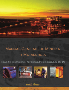 MANUAL GENERAL DE MINERIA Y METALURGIA
