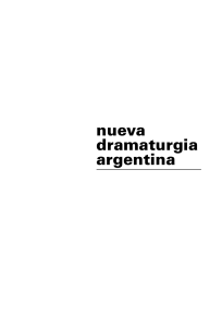 nueva dramaturgia argentina