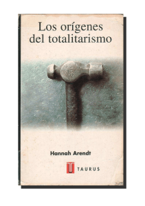 Arendt - Totalitarismo (1)