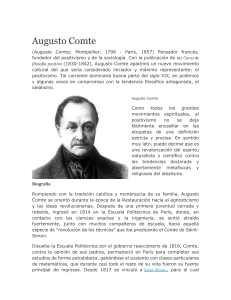 Augusto Comte