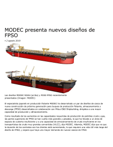 MODEC presenta nuevos diseños de FPSO