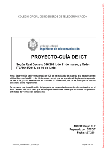 Proyecto-guía de ICT