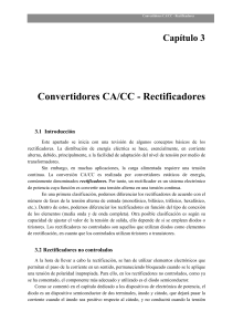 Convertidores CA CC -Rectificadores Conv