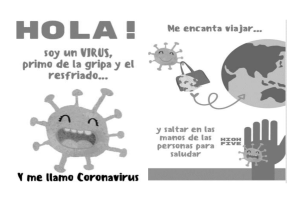 actividad de coronavirus colorear