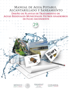 Manual de Plantas de Tratamiento de Aguas Residuales- Filtros Anaerobios de Flujo Ascendente