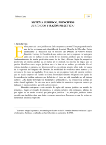 Alexy, R. (1998). Sistema jurídico, Principios Jurídicos y Razón Práctica