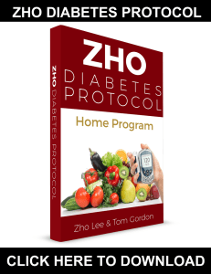 Zho Diabetes Protocol PDF, eBook by Zho Lee and Tom Gordan