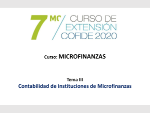 Microfinanzas2020Tema3 Contabilidad