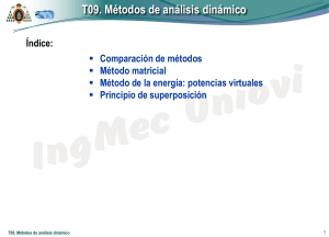TMM-09 Métodos de análisis dinámico