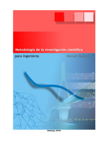 Metodología de la Investigación Científica para Ingenieros