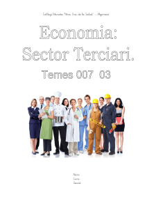 Quadern Sector Terciari 3ESO 2019