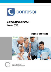 Manual de ContaSOL 2015