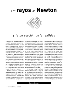 Los rayos de Newton
