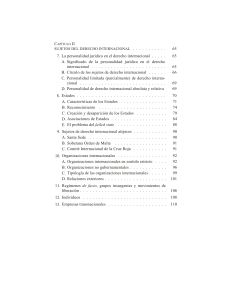 Tema 2. Herdegen.Sujetos del Derecho Internacional Público