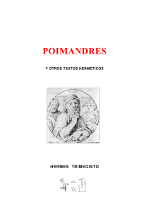 Hermes Trismegisto Poimandres y Otros Textos Hermeticos