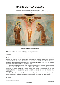 via crucis franciscano