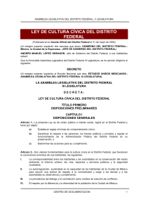 LEY DE CULTURA CIVICA DEL D.F. (1)