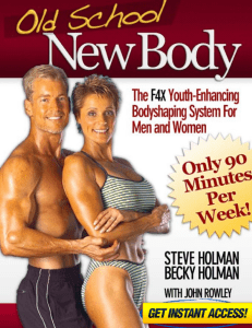 Old School New Body PDF, eBook by Steve and Becky Holman