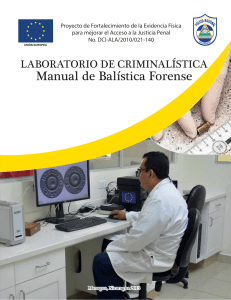 Manual Balistica Forense - Nicaragua