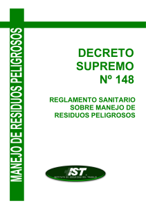 DECRETO SUPREMO 148 