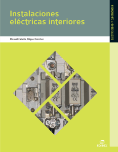 Instalaciones Eléctricas Interiores - Editex