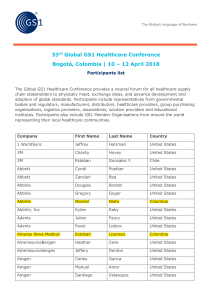 Bogota 2018 Participants List