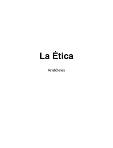 Aristoteles - La Ética