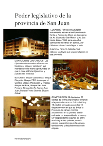 Poder legislativo de la provincia de San Juan etica 2