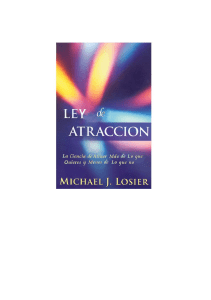 LA LEY DE LA ATRACCION, Michael J. Losier