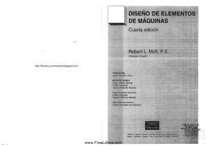 Diseño de Elementos de Máquinas - 4ta Edición - Robert L. Mott