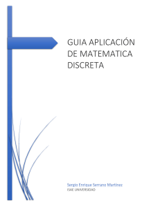Guia y Aplicacion de Matematica Discreta