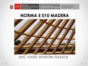 7. Norma E.010  Madera