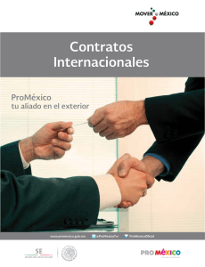 Contratos De Compraventa Internacional Proméxico