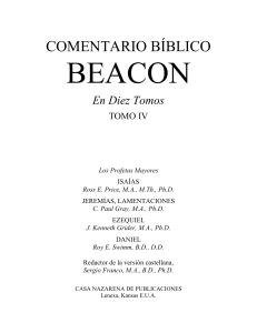 COMENTARIO BÍBLICO BEACON  4 — Los Profetas Mayores
