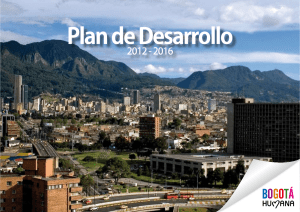 2012 2016 Bogota Humana Plan Acuerdo489 2012