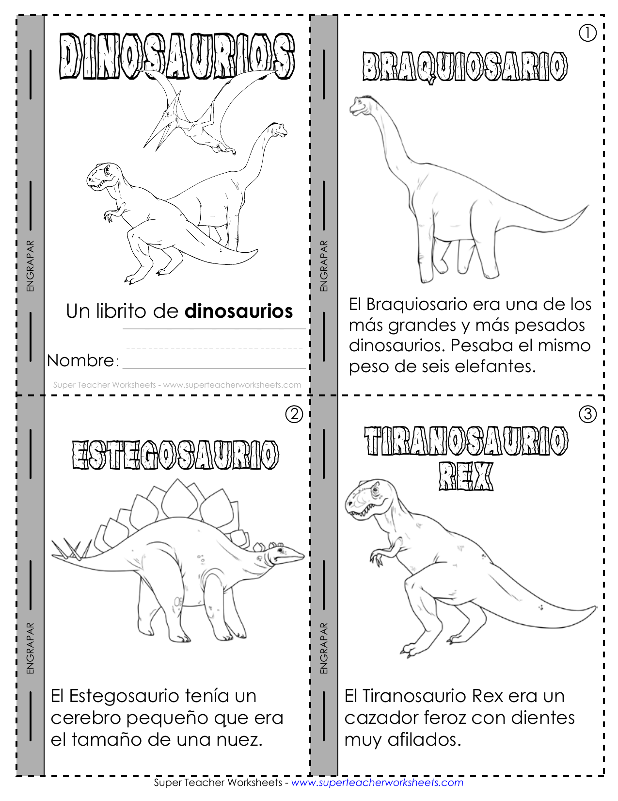 dinosaurs-mini-book DINOS SP