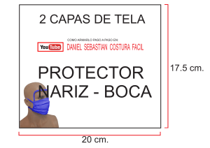 MASCARILLA CON PROTECTOR DE OJOS