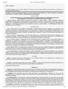 DOF - Diario Oficial de la Federación salarios
