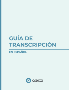 Guía de transcripción Atexto 2020-1