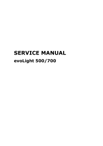 Service Manual evo LIGHT  700 