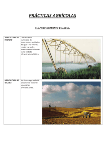 Tema 6. Prácticas agrícolas y ganaderas (1)