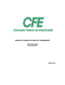 Diseño de subestaciones de transmisión - CFE