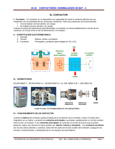 01   CONTACTORES  NORMALIZADOS