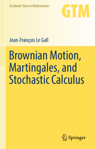 Book Brownian Motion Martingales And St