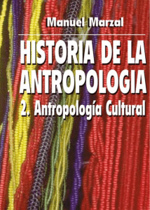 Historia de la antropologia Vol 2
